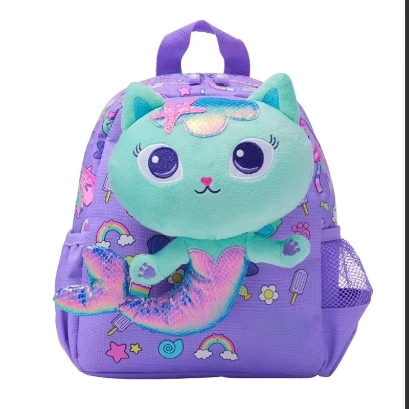 Large Capacity Cartoon Student Backpack | Sophisticated "Anime Bag" Silhouette | High-End Movie & TV Theme School Bag & Lunch Bag | "Dignified" High-Performance PVC Essential for Radiant Versatile Styling Luxegan