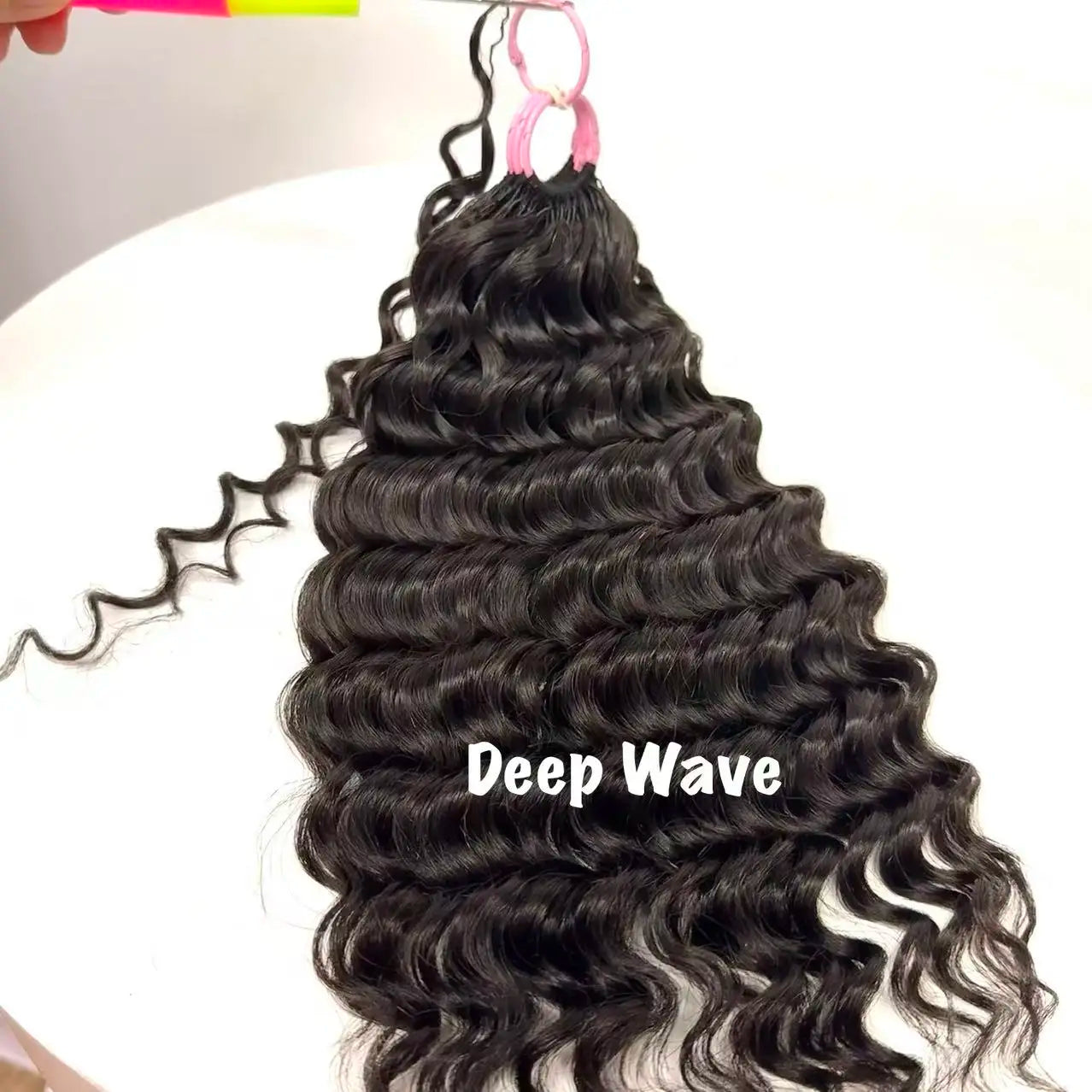 NABI Miracle Knots Pre-Separated Crochet Human Hair – Pixie Curl | Burmese Curl | Deep Wave - view 4