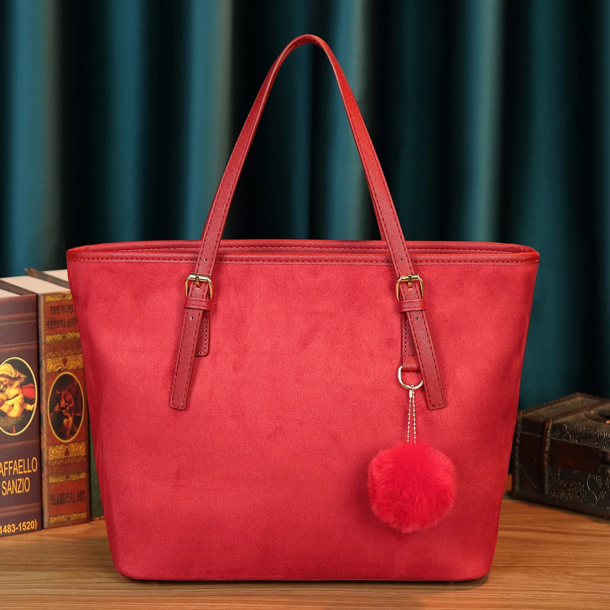 Middle-Aged Women's Faux Leather Shoulder Bag | Multi-Zipper Crossbody Casual Tote | Premium PU Leather Solid Color Purse | Functional Everyday Travel Bag with Nylon Lining Luxegan