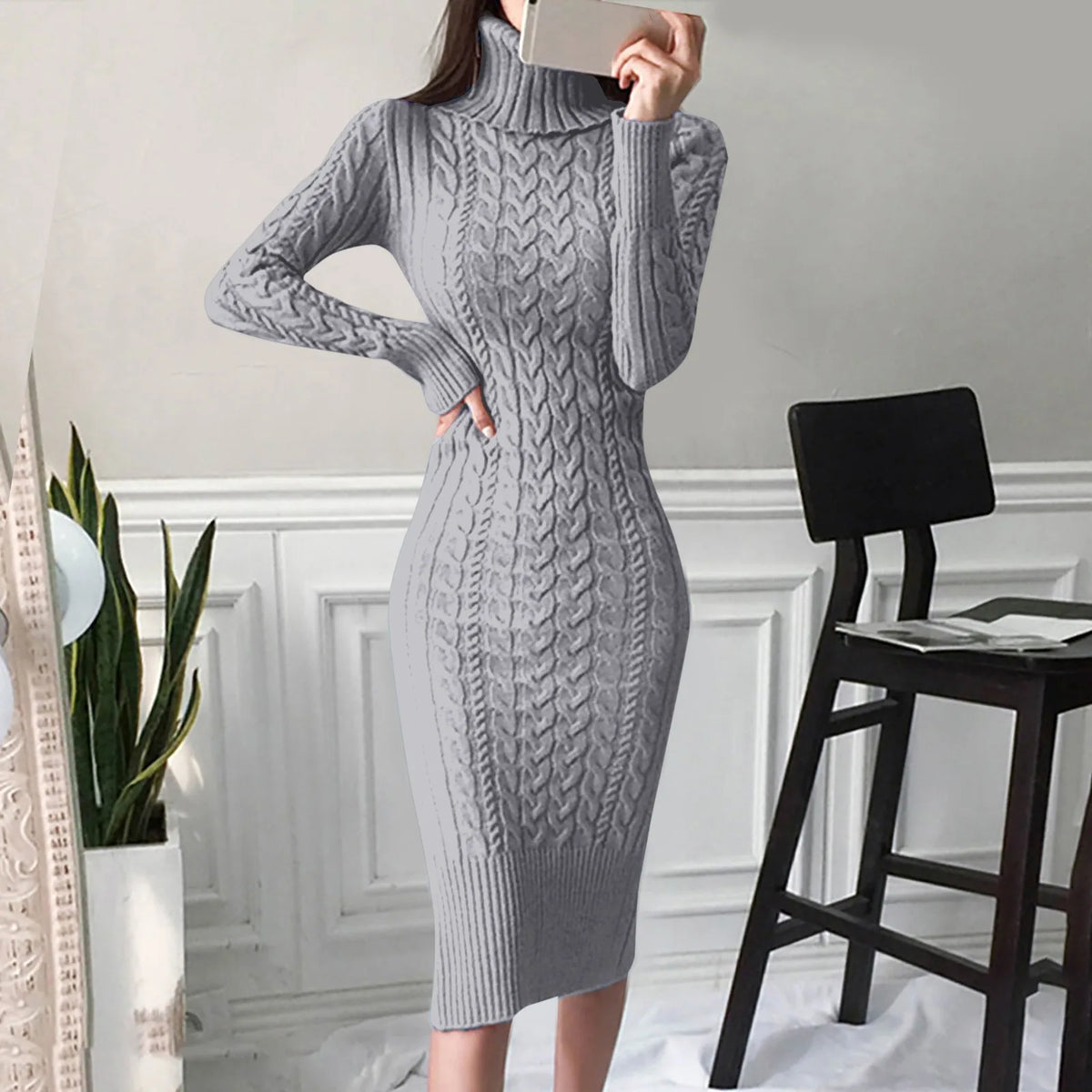Solid O-Neck Sleeveless Regular Fit A-Line Knee-Length Dress – High Stretch Polyester, Natural Waist, Summer Luxegan