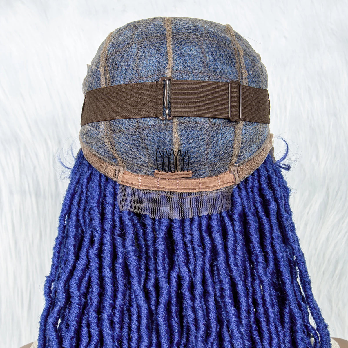 Pink & Blue Braided Wig | Full Lace Butterfly Locs & Dreadlocks