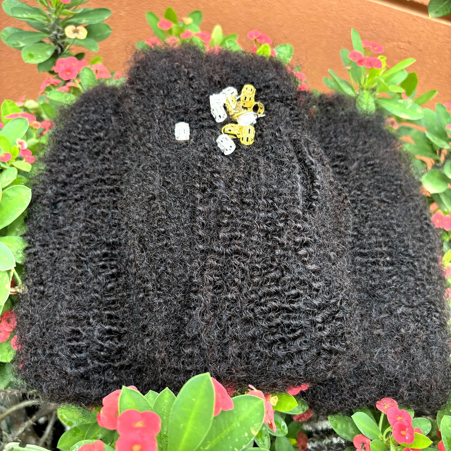 4C Afro Kinky Human Hair Bulk | Locs, Twists & Braids Extensions | 10-18in