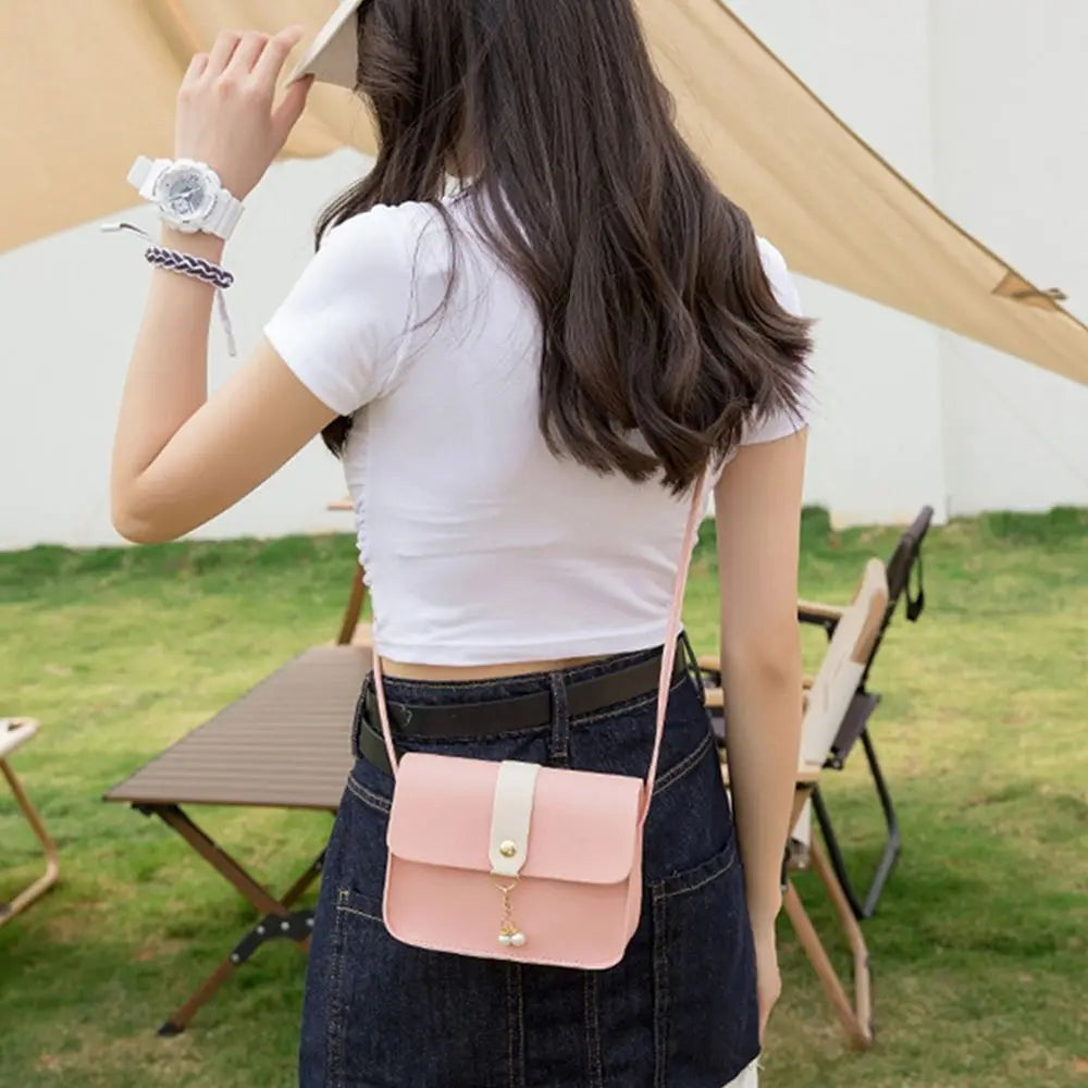 Fashion Small Square Bag | Genuine Leather Mini Crossbody Bag for Women | Trendy Girls' Summer Travel Purse | Casual Tote Style Mini Handbag Luxegan