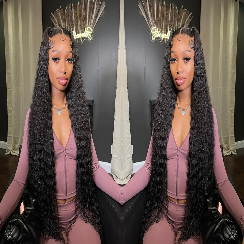 Phashion Deep Human Hair Bundles 1/3 Pcs/Lot 30 32 Inch 100% Remy Hair Extensions For Black Women Brazilian Weave Natural Color