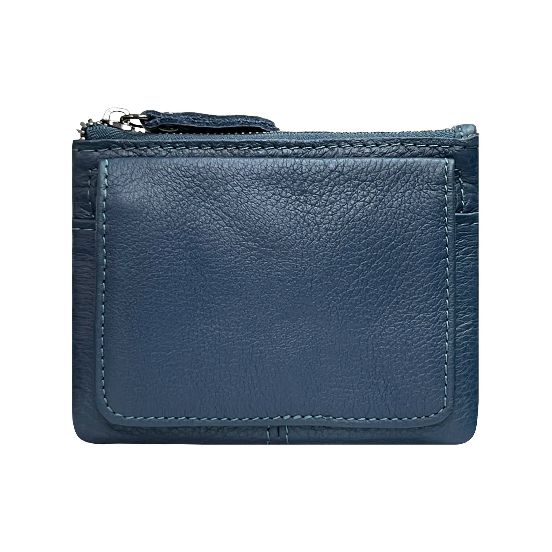 New Cow Leather Card Bag | Slim Credit Card Holder & Coin Purse Luxegan