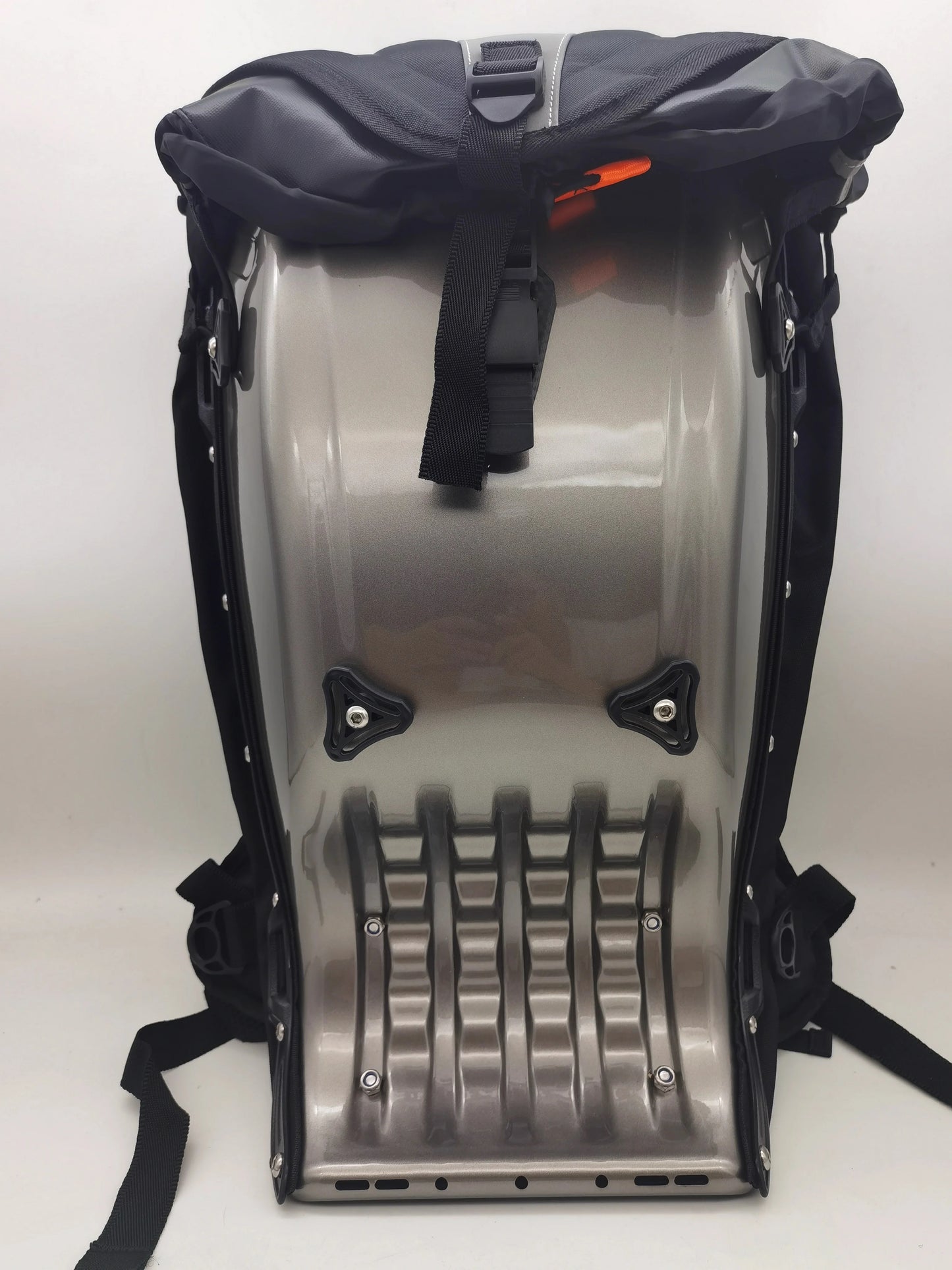 25L Motorcycle Hard Shell Luggage | Sophisticated "Protective Drop" Silhouette | Waterproof Motocross Racing Backpack | "Dignified" High-Performance ABS Tank Bag for Radiant Versatile Styling Luxegan