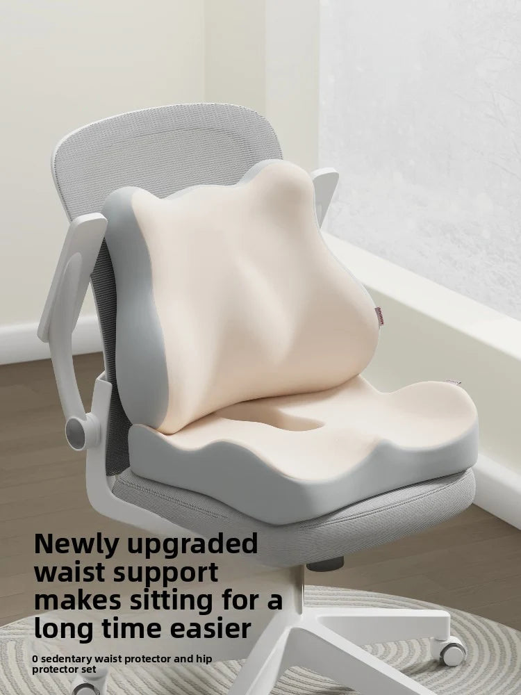 Orthopedic Memory Foam Seat Cushion | Sophisticated "Non-Slip" Relief Silhouette | Elegant Prostate & Sciatica Back Pain Support Pad | "Dignified" High-Performance Comfort Essential for Radiant Versatile Styling Luxegan