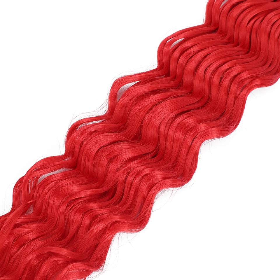 Anna Curls Loose Wave Synthetic Crochet Braiding Hair 24in | 50 Strands | 22 Colors - view 26