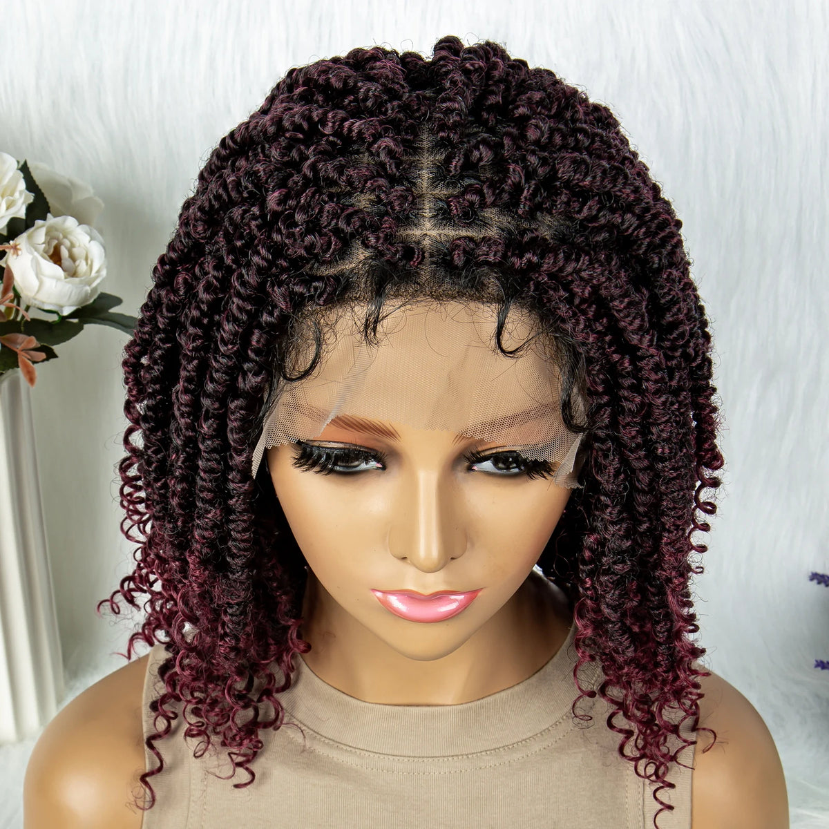 14 Inch Butterfly Locs Dreadlock Wig | Knotless | Lace Front