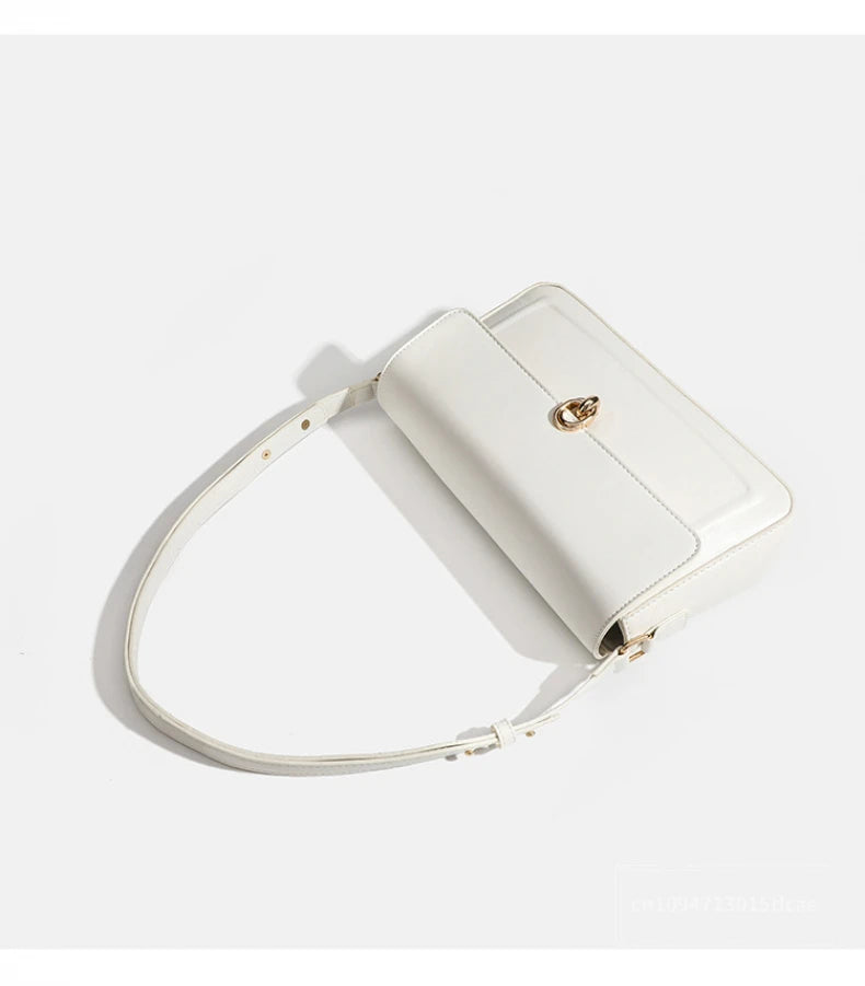 High-Texture Red Retro Bridal Wedding Bag | French Handbag & Commuter Underarm Bag Luxegan