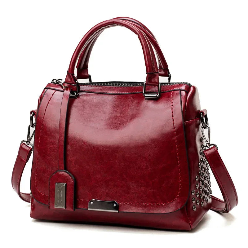 Retro Women's Shoulder Bag | Crossbody Bag & Small Tote Luxegan