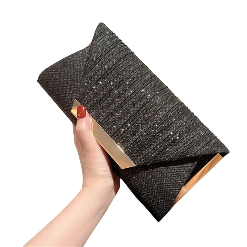 Exquisite Women’s Glitter Evening Bag | Elegant Banquet & Party Clutch | Luxury Wedding Handbag - view 9