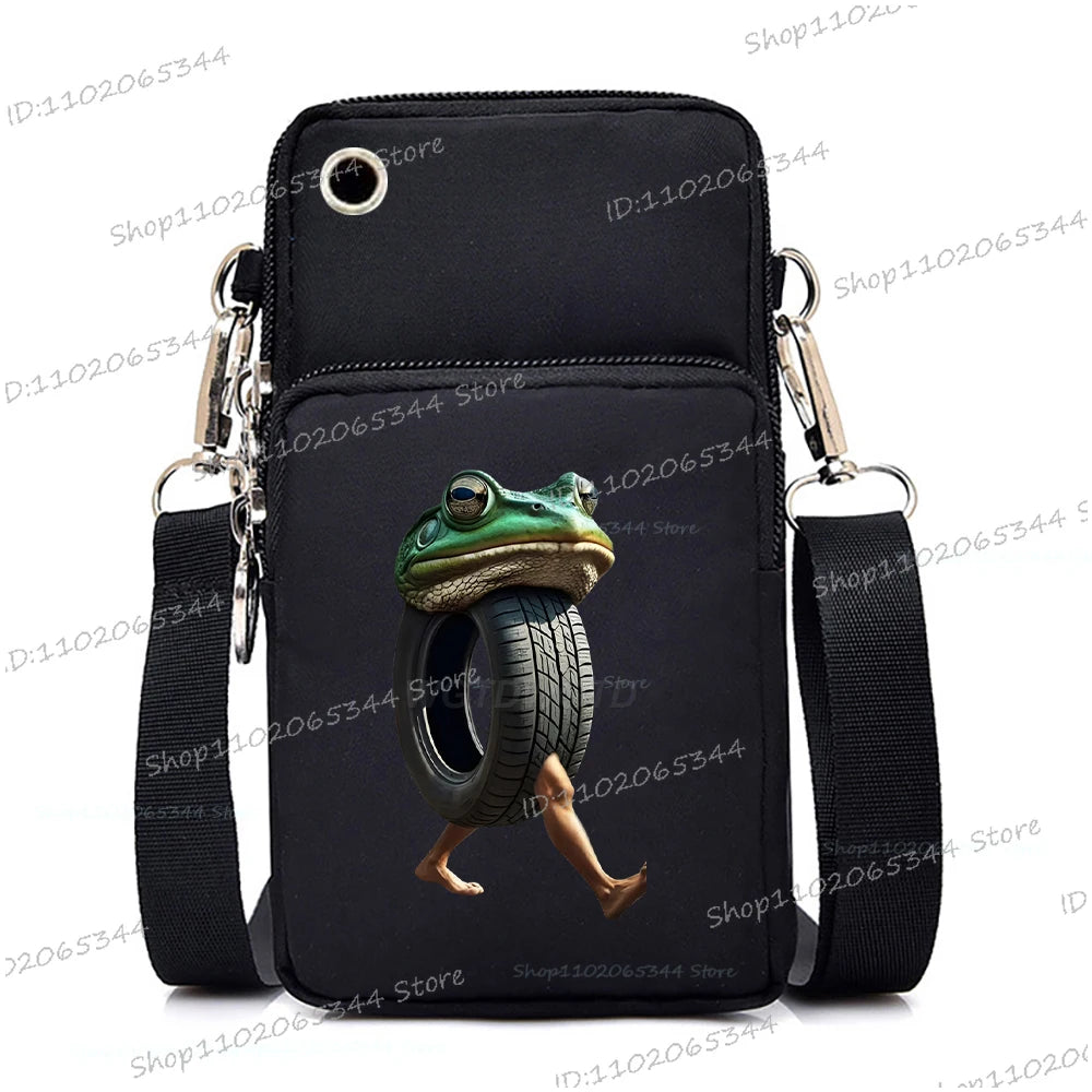 Mini Crossbody Bag | Funny Cartoon Phone & Shoulder Bag Luxegan
