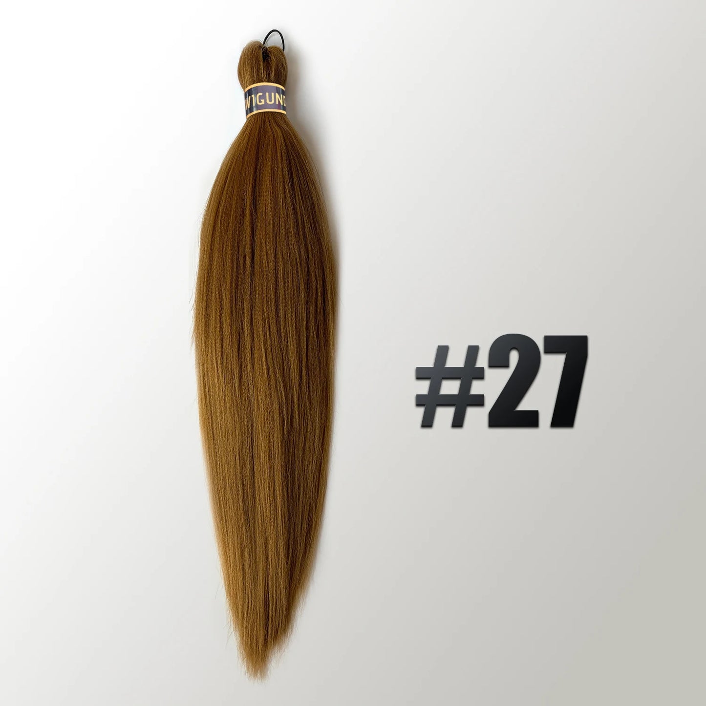 EZ Pre-Stretched Braiding Hair – Ombre Synthetic Crochet Braid Hair 26 Inch 90g Hot Water Setting - view 26