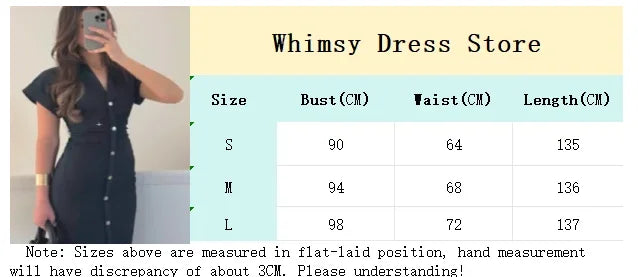 Solid Lapel Collar Short Sleeve Button Detail Slim Fit Sheath Ankle-Length Dress – Natural Waist, Summer Luxegan