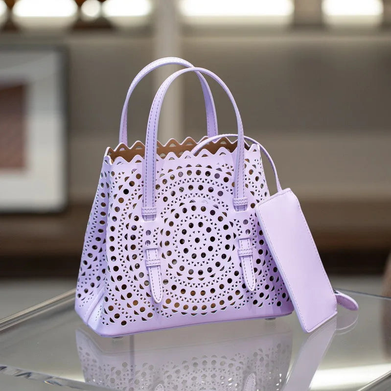 Brand Design Fashion Large Capacity Genuine Leather Bucket Bag | Luxury High Quality Cowhide Shoulder Handbags for Women Luxegan