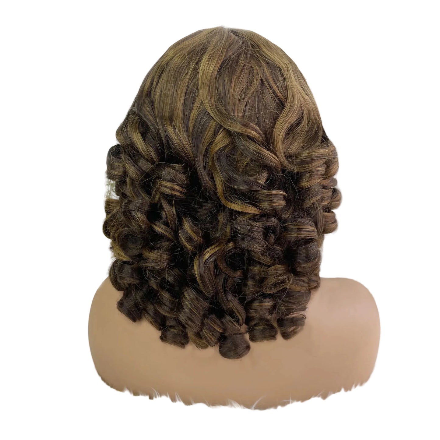 Bouncy Loose Wave Vietnamese Bob Wig | Sophisticated "250% High Density" Silhouette | Elegant 4x4 Transparent Lace Closure | "Dignified" High-Performance Super Double Drawn 100% Human Hair for Radiant Versatile Styling Luxegan