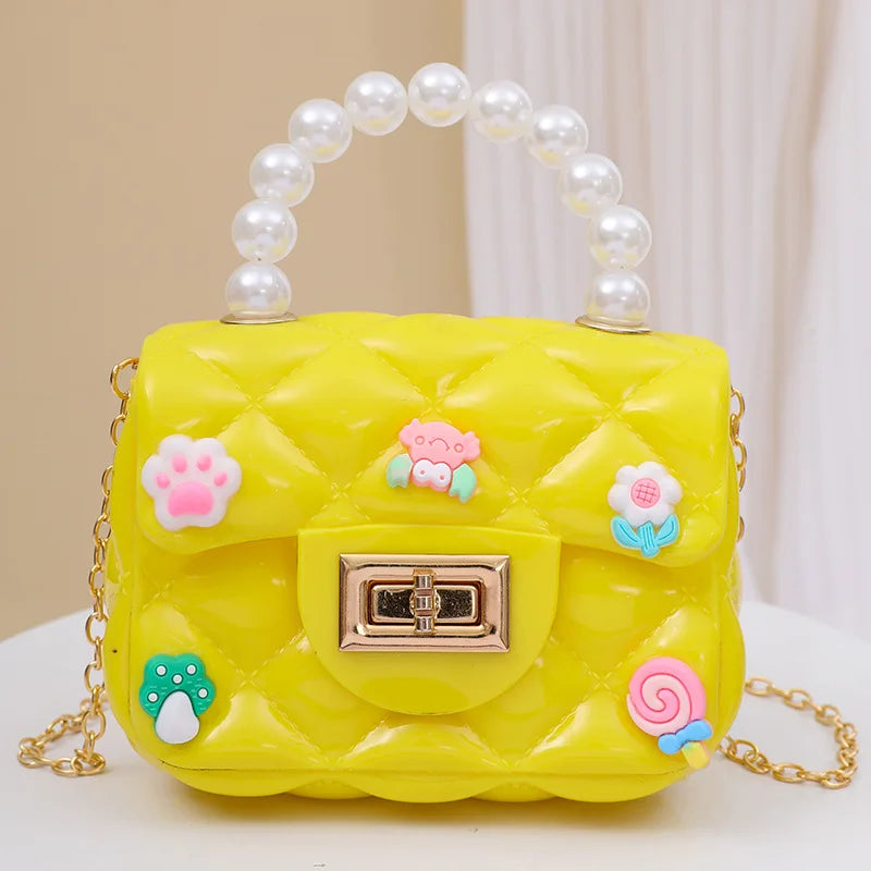 Barbie Fashion Women's Crossbody Bag | Mini Shoulder Bag, Mobile Phone Coin Purse & Cosmetics Storage Small Square Bag Luxegan