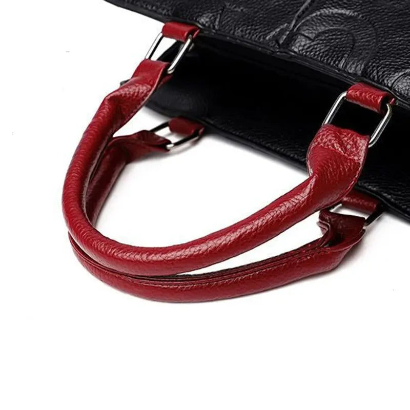 PU Leather Casual Shoulder Crossbody Bag | Ladies' Luxury Designer Large Capacity Travel Handbag Luxegan