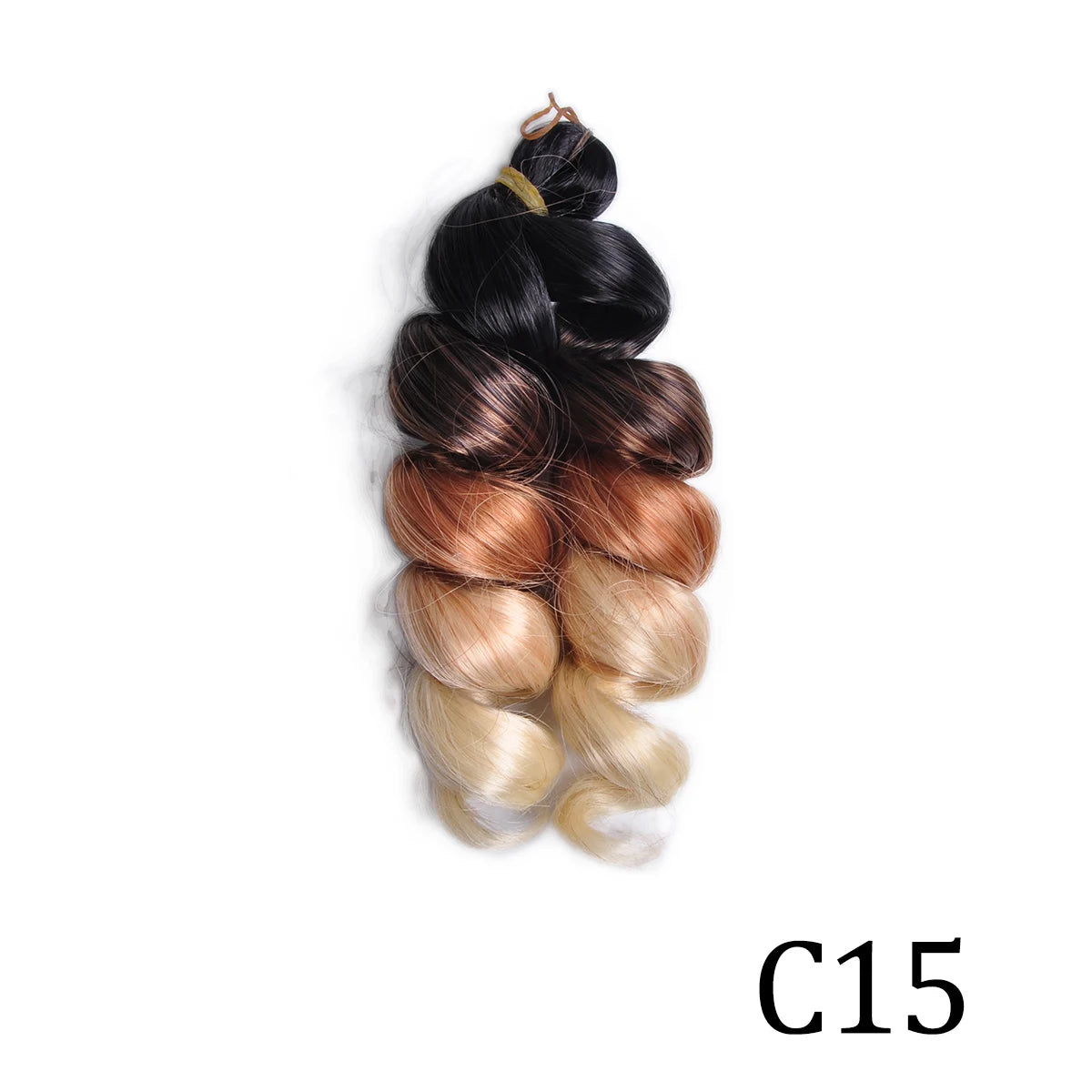 12-Inch Italian Curls Crochet Braiding Hair – Loose Wave | Pre-Stretched | 68 Colors | 75g & 100g - view 34