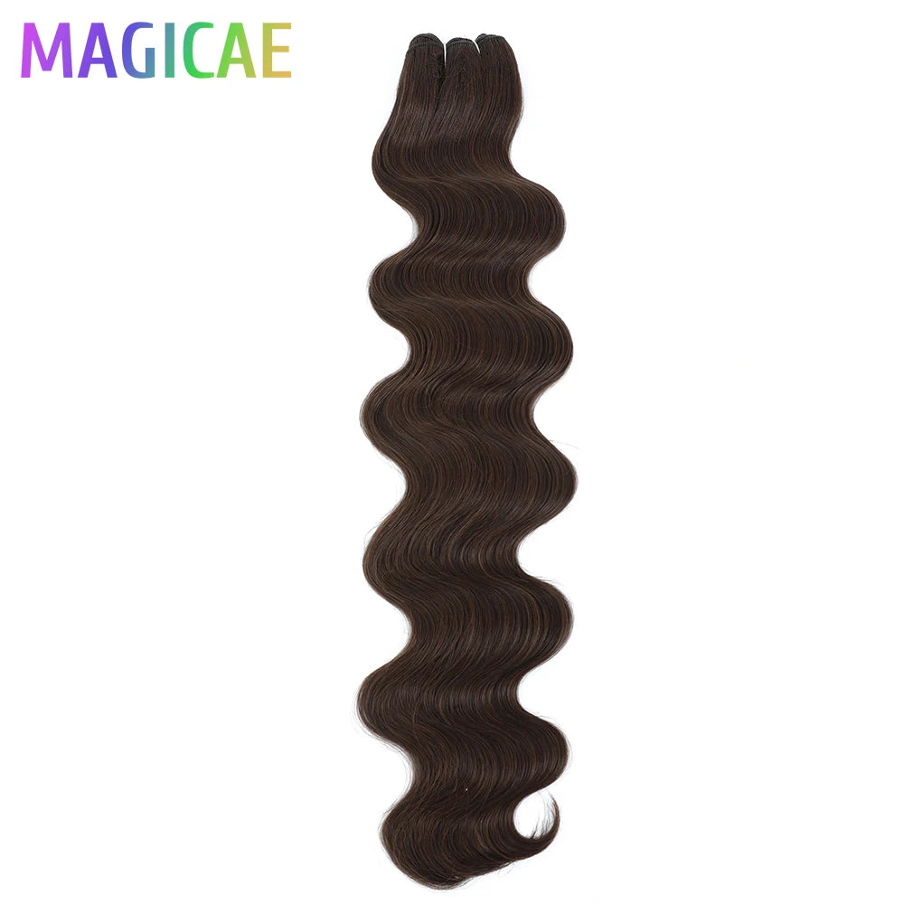 Body Wave Hair Extension Bundles – 26" & 30" | High Temp Fiber
