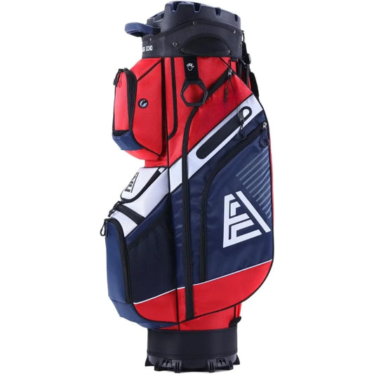 T-Lock Golf Cart Storage Bag | Sophisticated "14-Way Organizer" Silhouette | Premium Protective Club Carrier