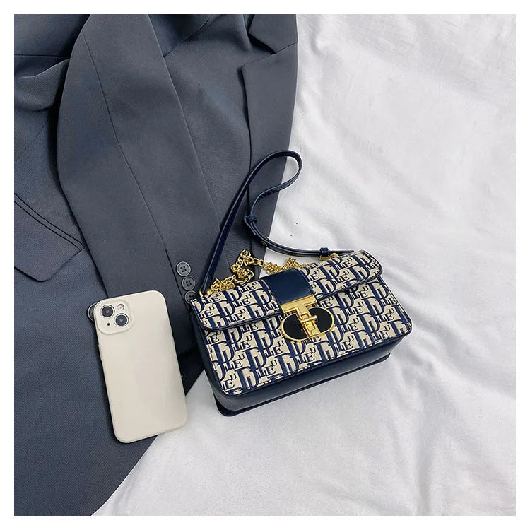 Microfiber Baguette Shoulder Bag | Fashion Luxury Designer Crossbody Clutch Luxegan