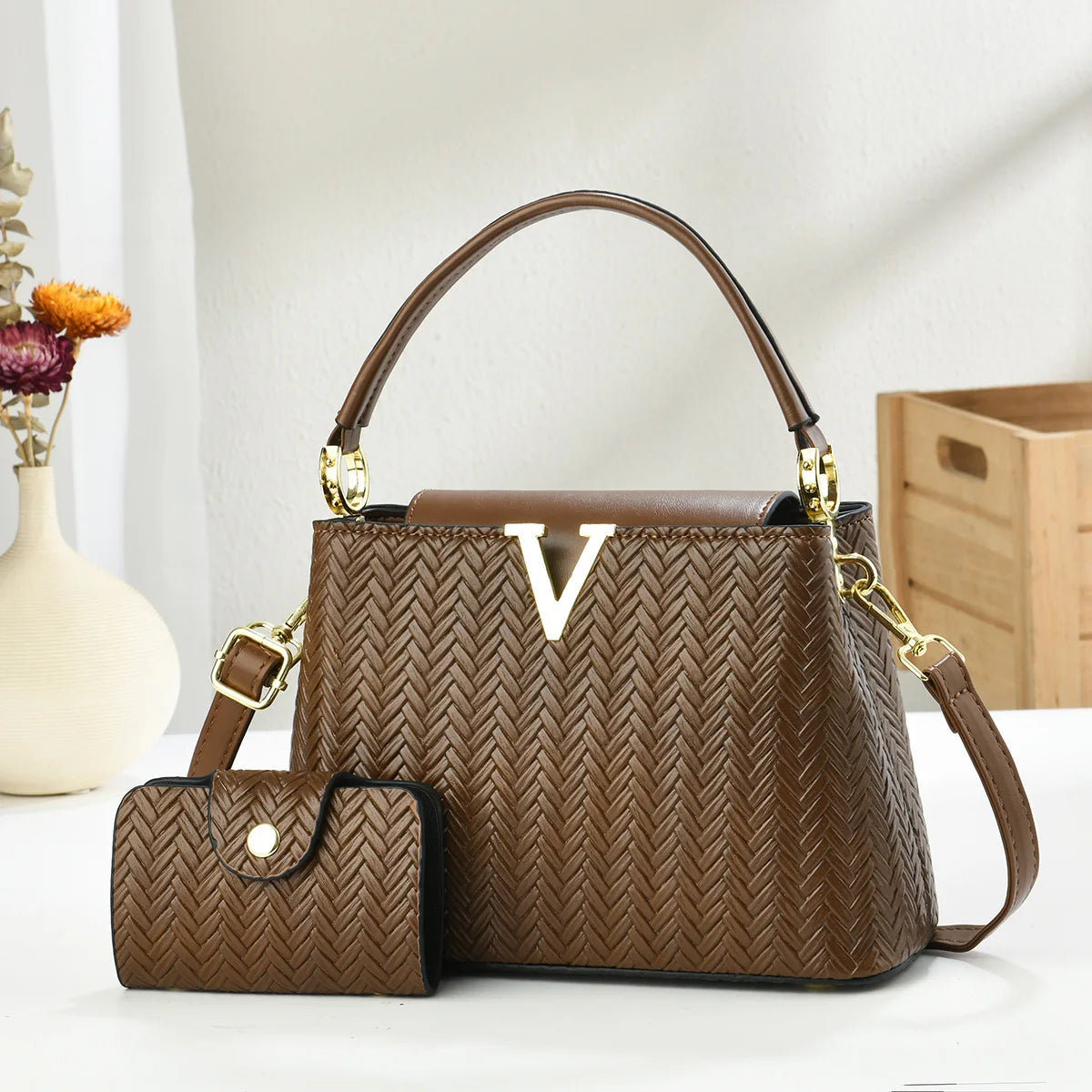 New Luxury Designer Shoulder Bag for Women | Large Capacity Fashion Crossbody Bag | Trendy PU - view 7