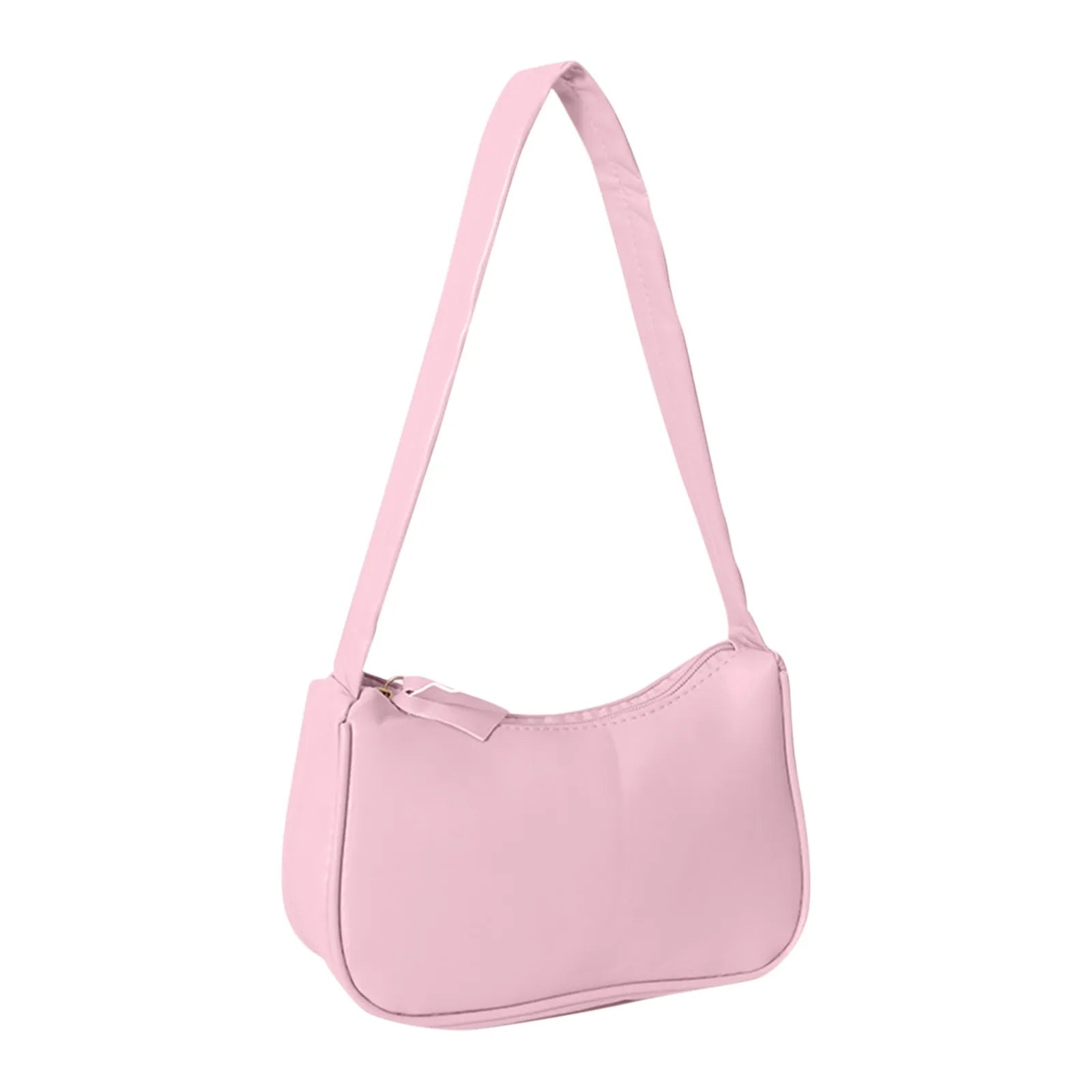 Retro Women's Solid Color Zipper Phone Bag | Hand Bag, Shoulder Bag & Armpit Bag (Mochilas Para Mujer, Mochila Y2k) Luxegan