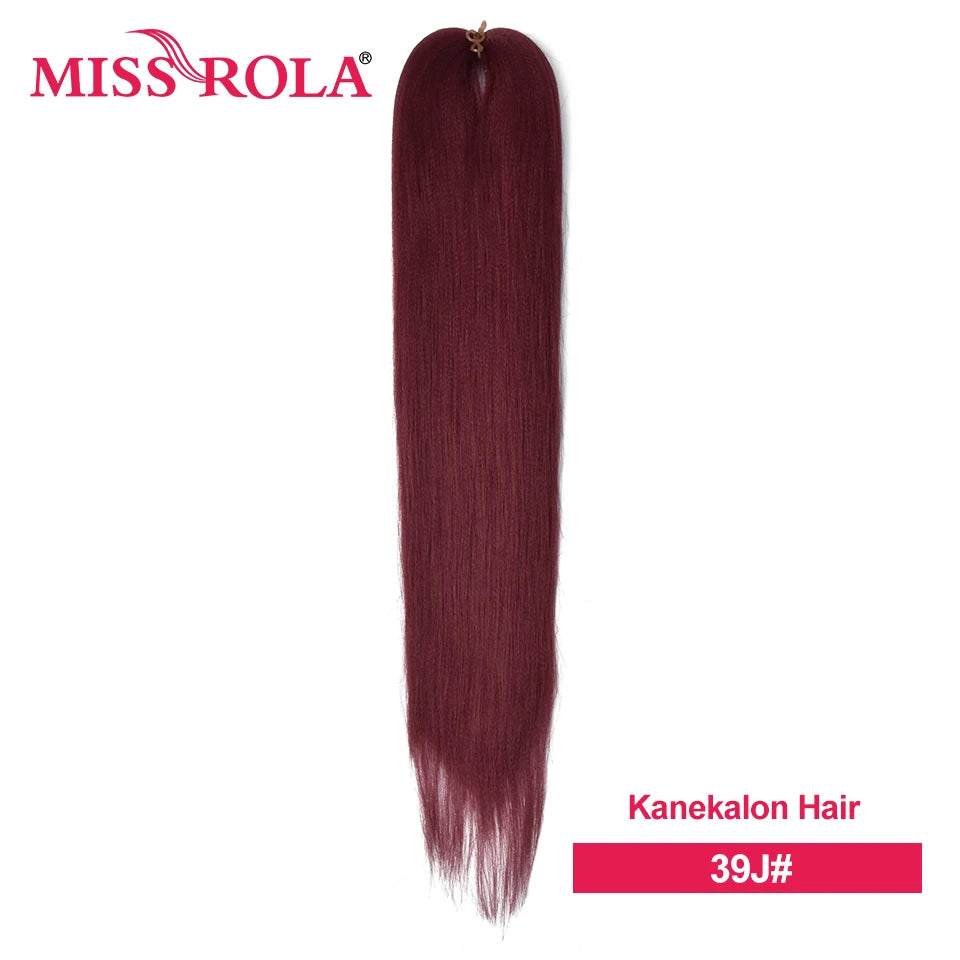Jumbo Pre-Stretched Kanekalon Braiding Hair 24in – Ombré & Solid Colors Twist Braid Extensions - view 104