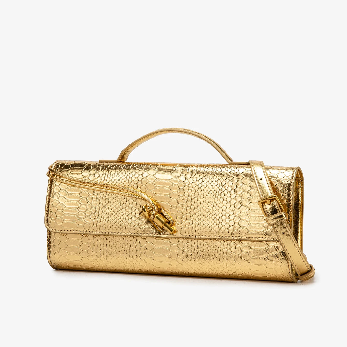 Funny Shape Luxury Designer Purse | Golden Evening Bag & Shoulder Bag Luxegan