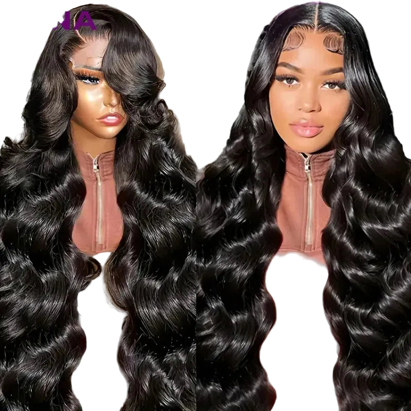 Luxury Ombre Blonde Body Wave Lace Front Wig | 13x6 / 13x4 Transparent Swiss Lace Frontal Wig | 100% Malaysian Remy Human Hair Multi-Tonal Black Brown to Honey Blonde 5x5 Closure Wig for Women (26+ Inch Long) Luxegan