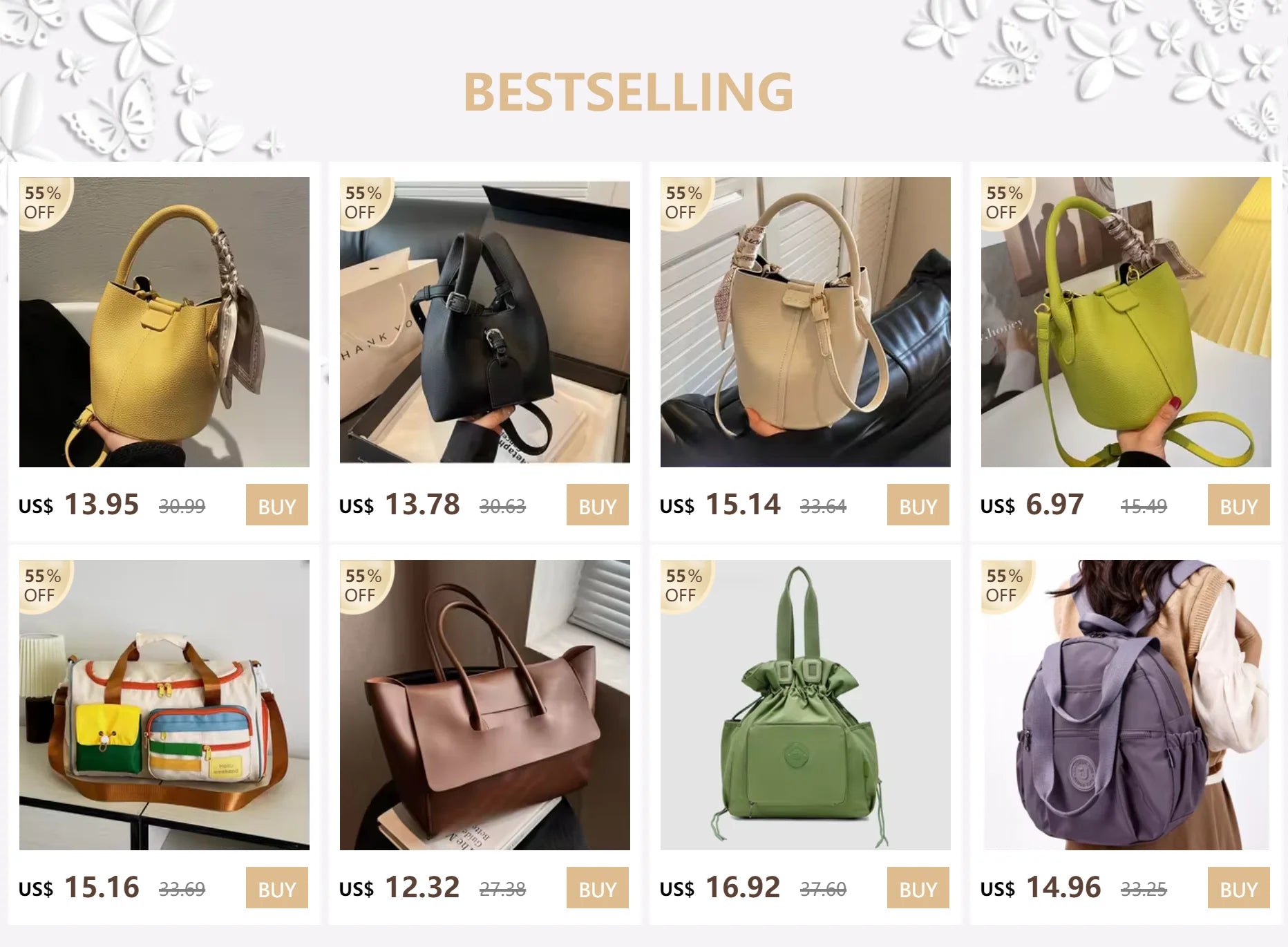 Fashion Women’s Bucket Bag | Autumn/Winter Luxury Brand Design Crossbody Bag | High-End PU Leather Portable Handbag | Sophisticated Minimalist Shoulder Bag with Interior Slot Pocket Luxegan
