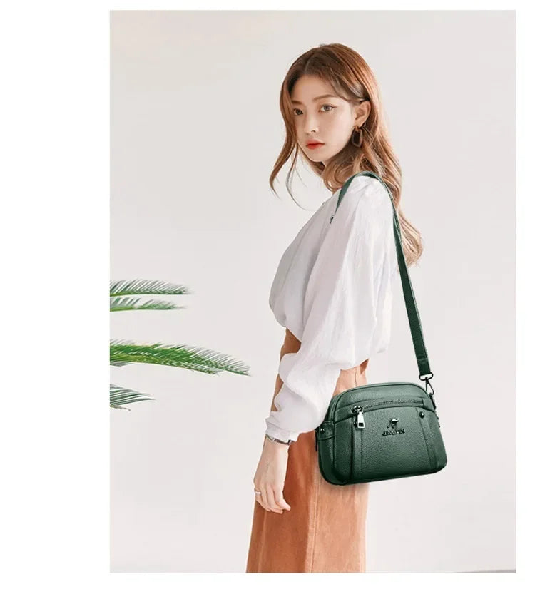 Women's Crossbody Bag | New Trendy Single Shoulder Purse & High-end Sense Messenger Bag Luxegan