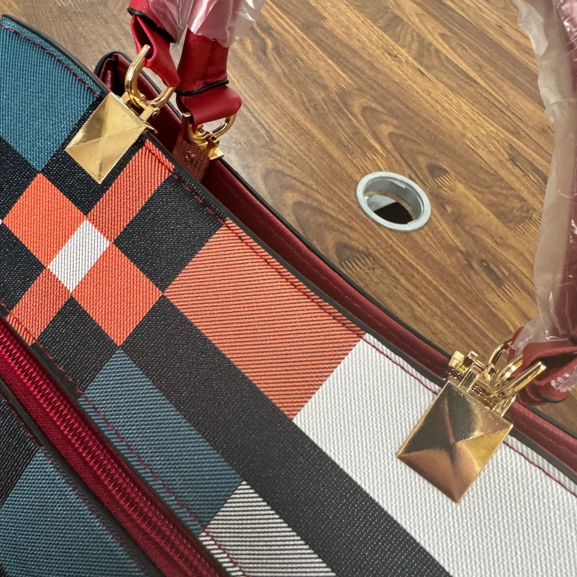 Stitching Wild Messenger Bag | Female Totes Designer Brand Plaid Shoulder Bag & Luxury Handbag Luxegan
