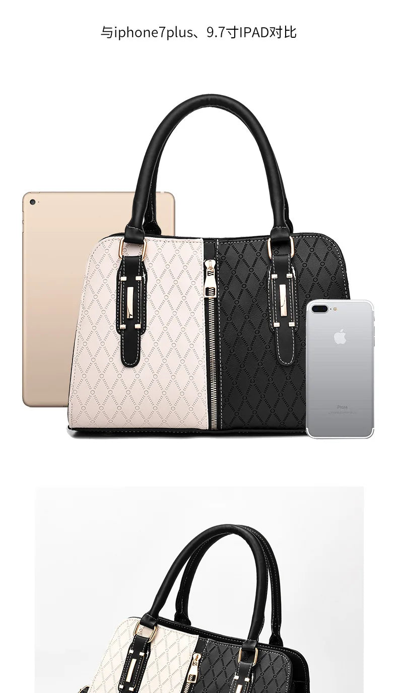 Luxury Brand Designer Handbag | Large Capacity Shoulder Bag & Retro Crossbody Tote Luxegan