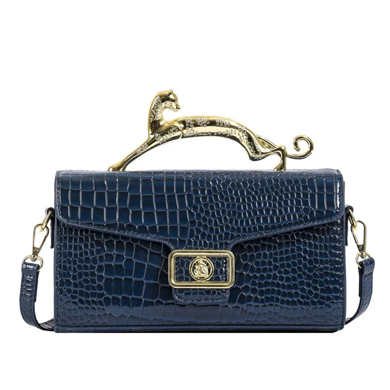 Popular Women's Shell Crossbody Bag | Sophisticated "Lock Catch" Silhouette | High-End Female Fashion Shoulder Bag | "Dignified" High-Performance PU Purse for Radiant Versatile Styling Luxegan