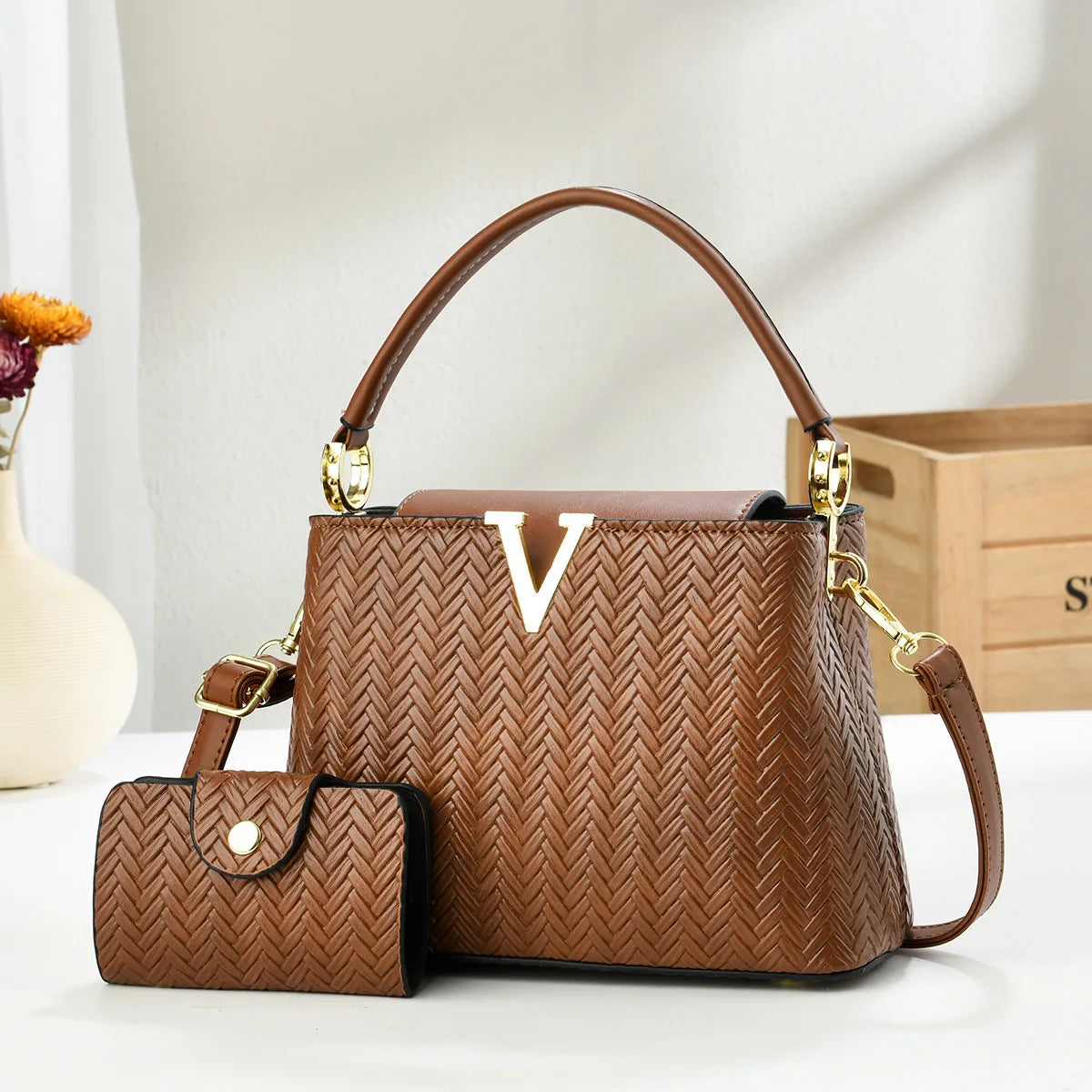New Luxury Designer Shoulder Bag for Women | Large Capacity Fashion Crossbody Bag | Trendy PU - view 4