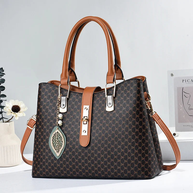 Luxury Brand Designer Women's Handbag | Fashion New Shoulder Bag & Large Capacity High-Quality Crossbody Tote Bag Luxegan
