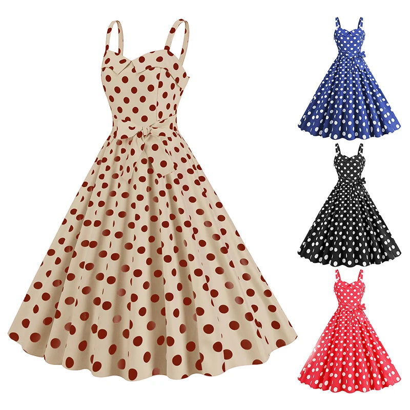 Plaid Off-the-Shoulder Square Collar Sleeveless Sash Loose Fit Ball Gown Midi Dress – Elastic Waist, Spring/Summer Luxegan