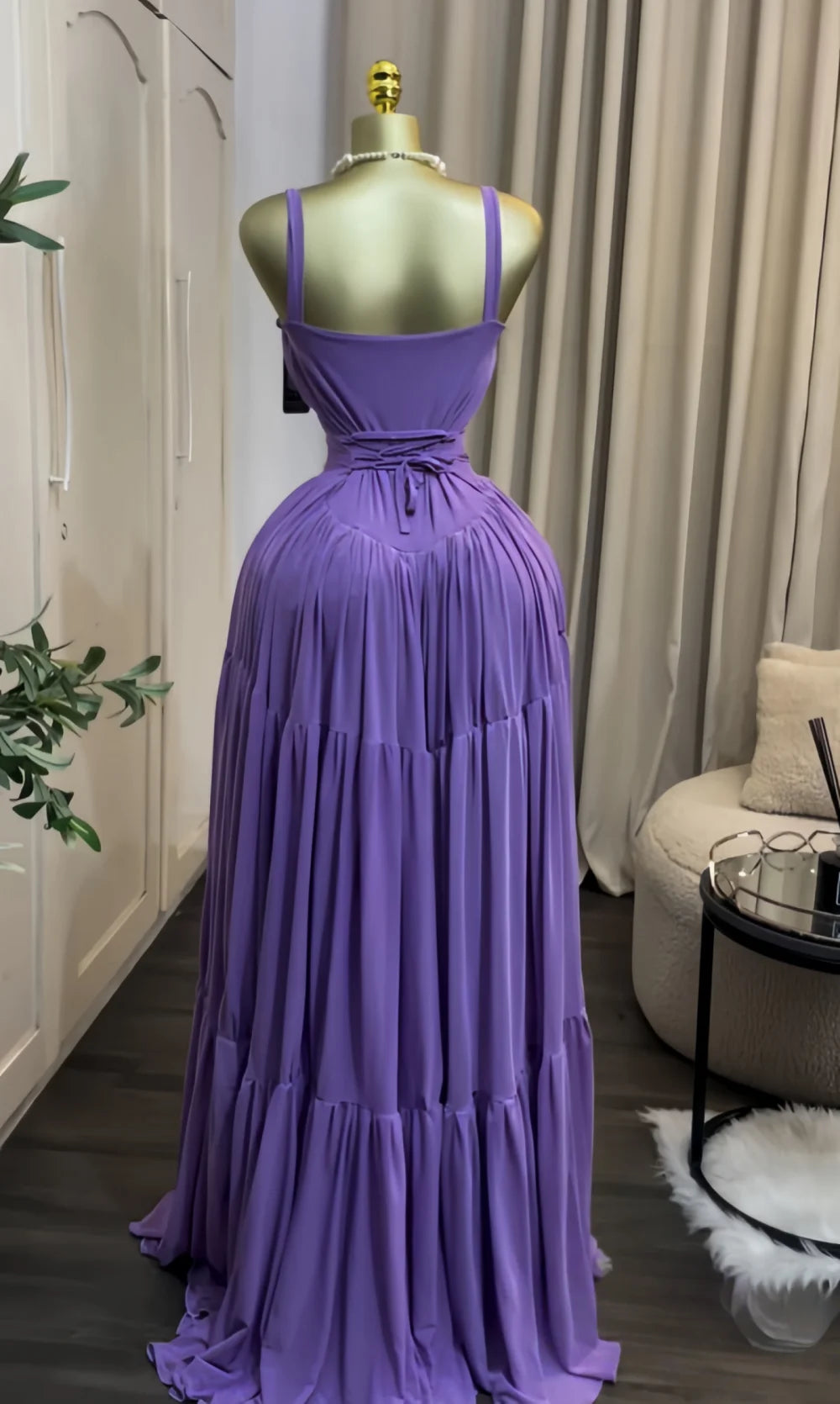 CM.YAYA 2026 Summer Women Halter Sleeveless Strapless Long Maxi Dress Slim Evening Birthday Beach Sexy Vacation Party Dresses