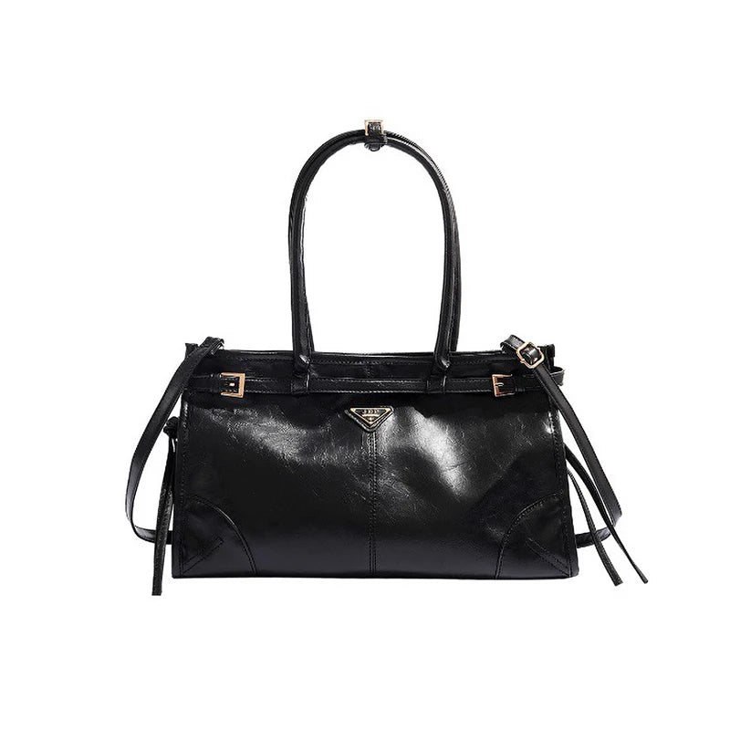 New Fashionable & Versatile Underarm Bag for Women | Large Capacity Single Shoulder & Crossbody Bag (PU Leather Satchel) Luxegan