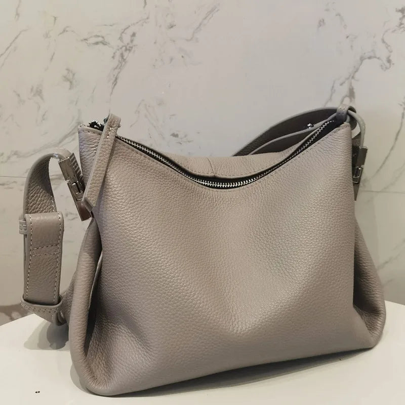 New Crossbody Bag for Women | Genuine Leather Adjustable Straps Shoulder Messenger Purse & Luxury Designer Handbag (Sac A Main) Luxegan