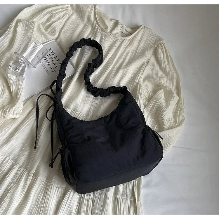 High-quality Nylon Women's Shoulder Bag Work Style Casual Crossbody Bag | New Trend Fashion Y2K Handbags Travel Shopping Luxegan