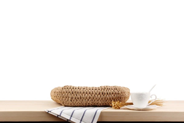 Summer Handmade Moon-Shaped Bag | Women's Woven Straw Bag & Top-Handle Tote Luxegan