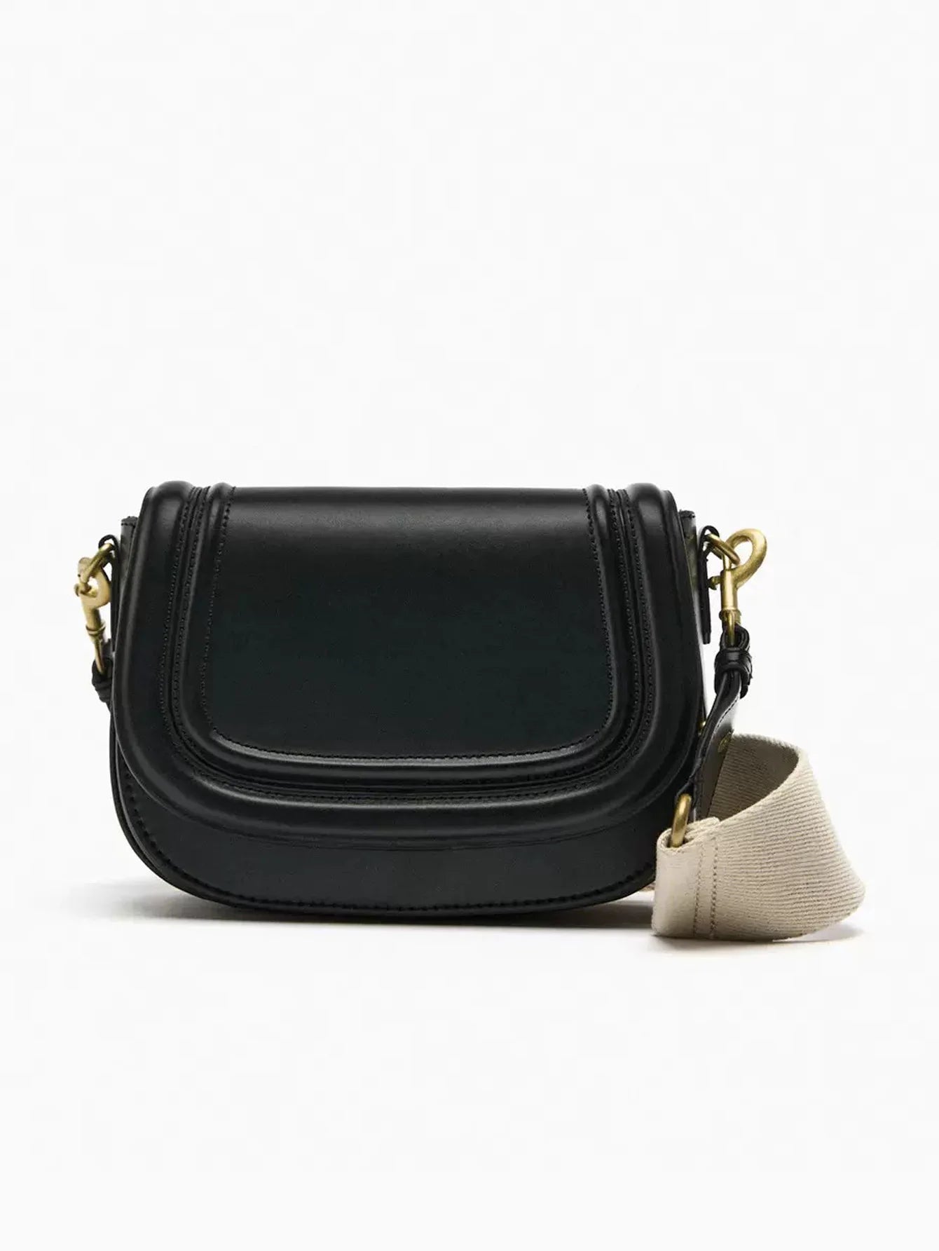 Saddle Bag | Popular Foreign Trade Shoulder Bag & New Wide Shoulder Strap Diagonal Cross Armpit Bag Luxegan
