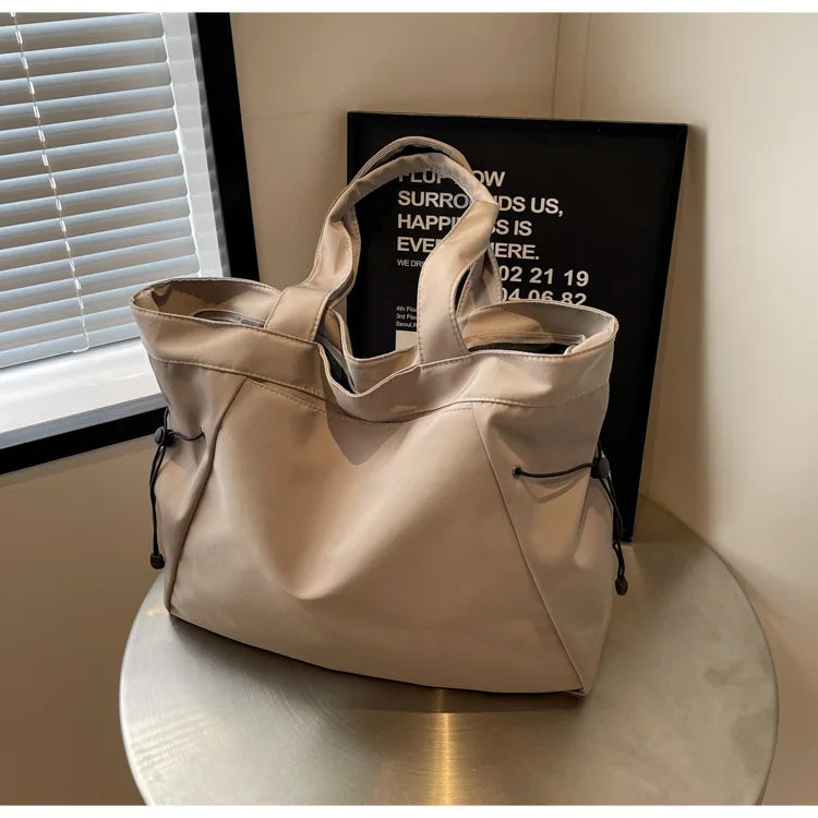 Large Capacity Casual Tote Bag | Simple Travel Handbag & Aesthetic Shoulder Bag Luxegan