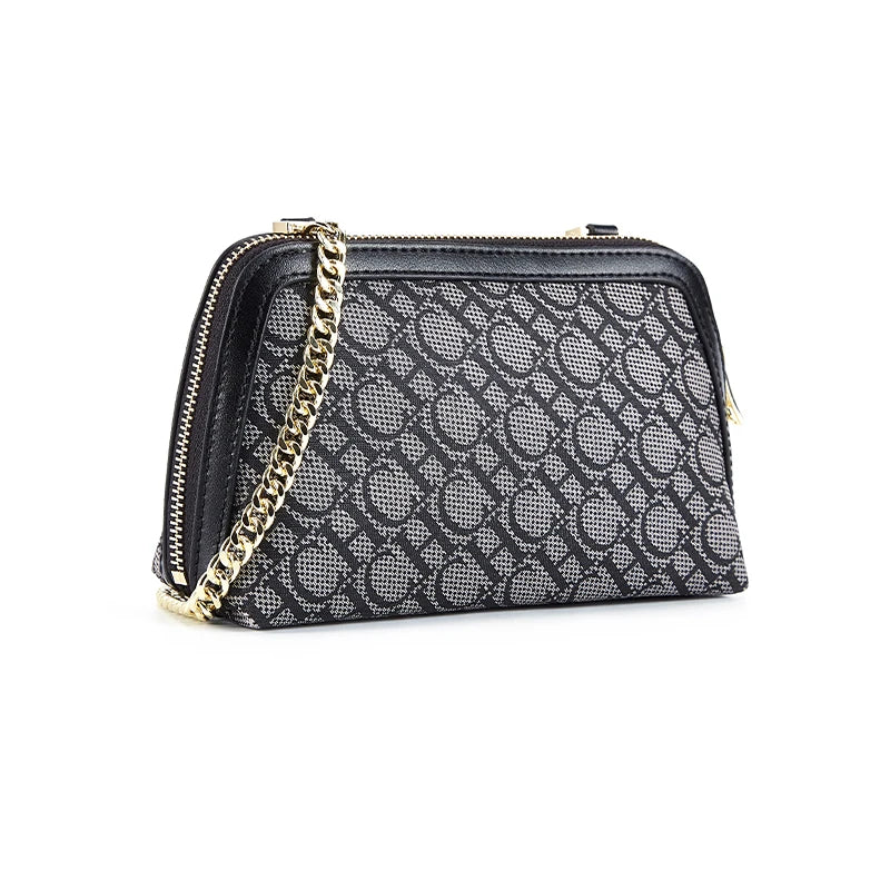 Shoulder Bag Fashion Retro Messenger Bag | Designer Light Luxury Crossbody Bag & Chain Suede Leather Bag (Chain Shoulder Bag) Luxegan
