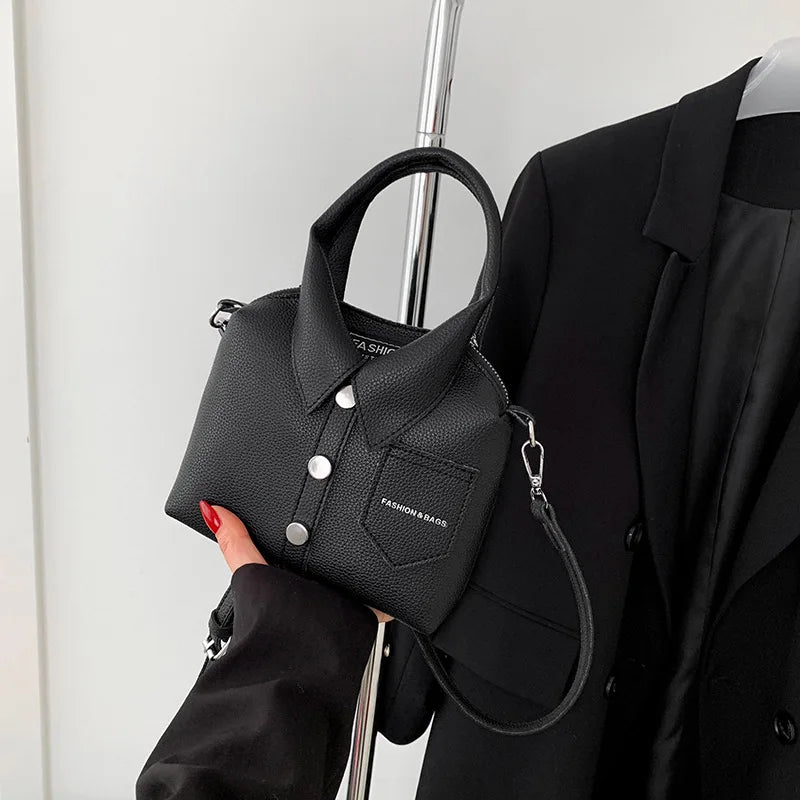 Square Compact Shoulder & Crossbody Bag | Unique Design High Quality Handbag for Women (Designer Style Bolso) Luxegan