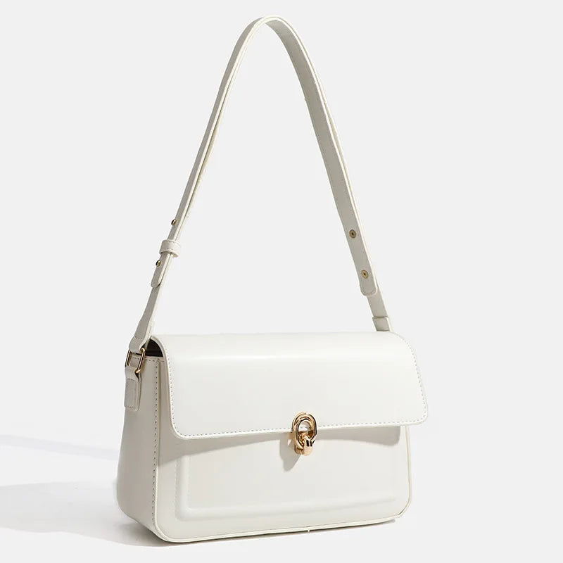 High-Texture Red Retro Bridal Wedding Bag | French Handbag & Commuter Underarm Bag Luxegan